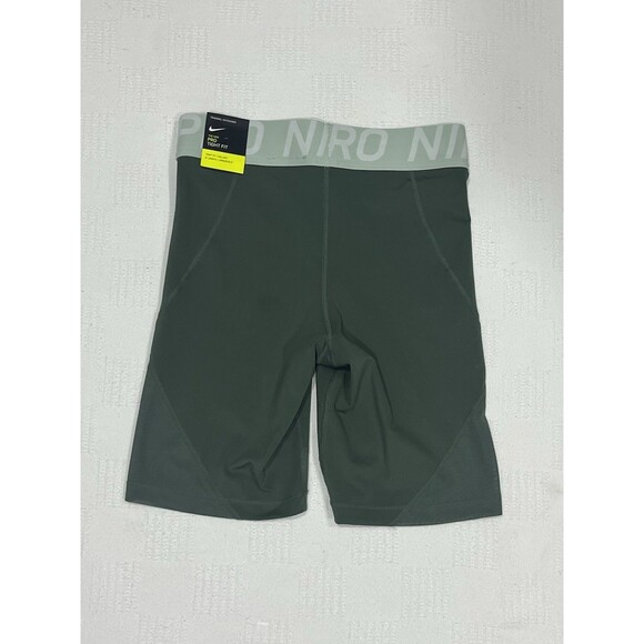 Nike Shorts Womens Compression Dri-Fit Pro Stretch Training Long Size M NEW - Picture 2 of 4